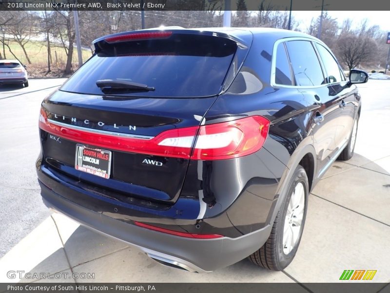 Black Velvet / Ebony 2018 Lincoln MKX Premiere AWD