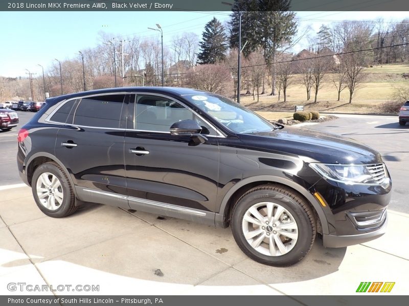 Black Velvet / Ebony 2018 Lincoln MKX Premiere AWD