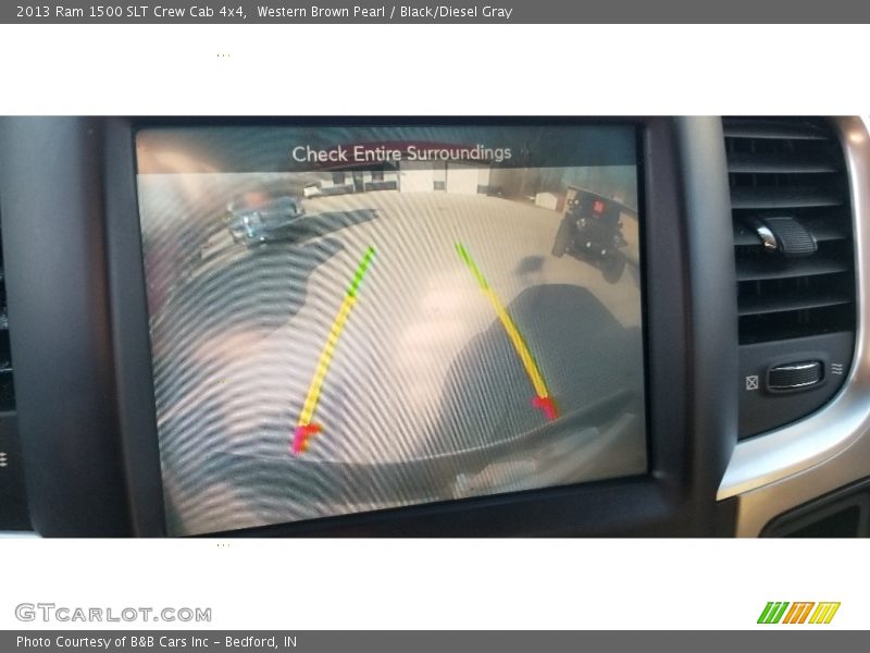 Western Brown Pearl / Black/Diesel Gray 2013 Ram 1500 SLT Crew Cab 4x4