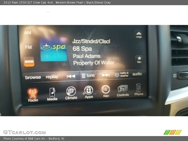 Western Brown Pearl / Black/Diesel Gray 2013 Ram 1500 SLT Crew Cab 4x4
