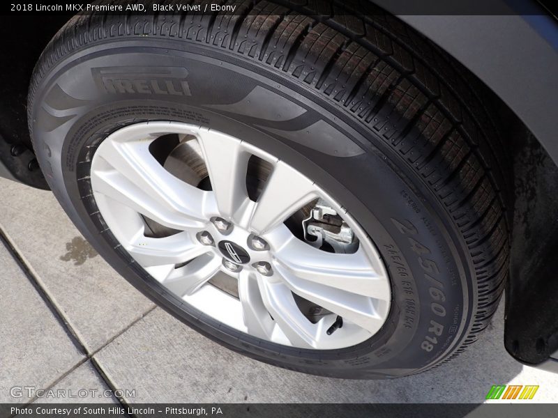 Black Velvet / Ebony 2018 Lincoln MKX Premiere AWD
