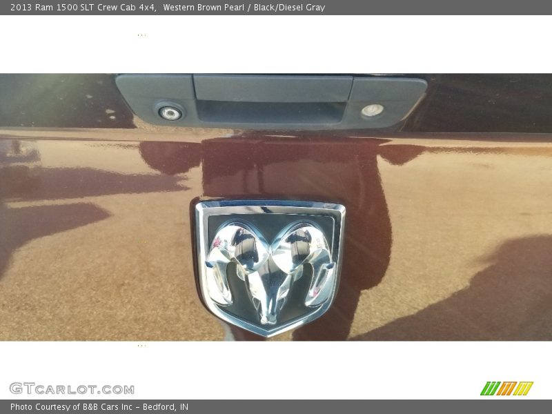Western Brown Pearl / Black/Diesel Gray 2013 Ram 1500 SLT Crew Cab 4x4