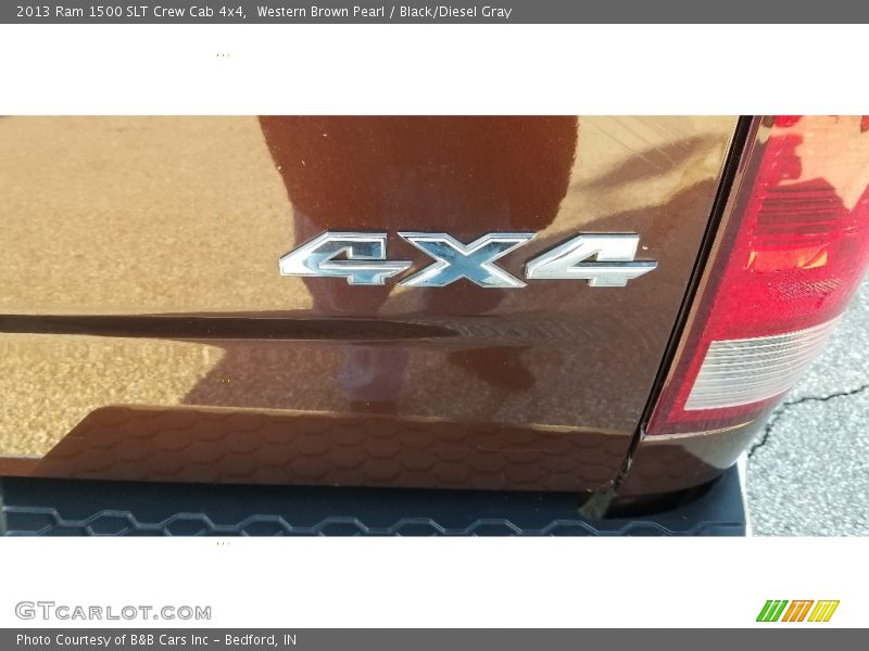 Western Brown Pearl / Black/Diesel Gray 2013 Ram 1500 SLT Crew Cab 4x4