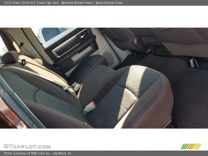 Western Brown Pearl / Black/Diesel Gray 2013 Ram 1500 SLT Crew Cab 4x4
