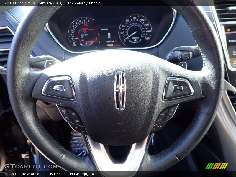 2018 MKX Premiere AWD Steering Wheel