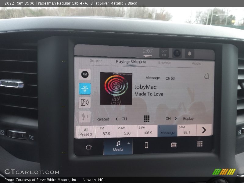 Billet Silver Metallic / Black 2022 Ram 3500 Tradesman Regular Cab 4x4
