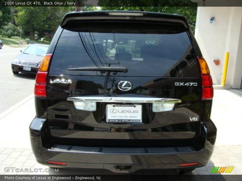 Black Onyx / Ivory 2006 Lexus GX 470