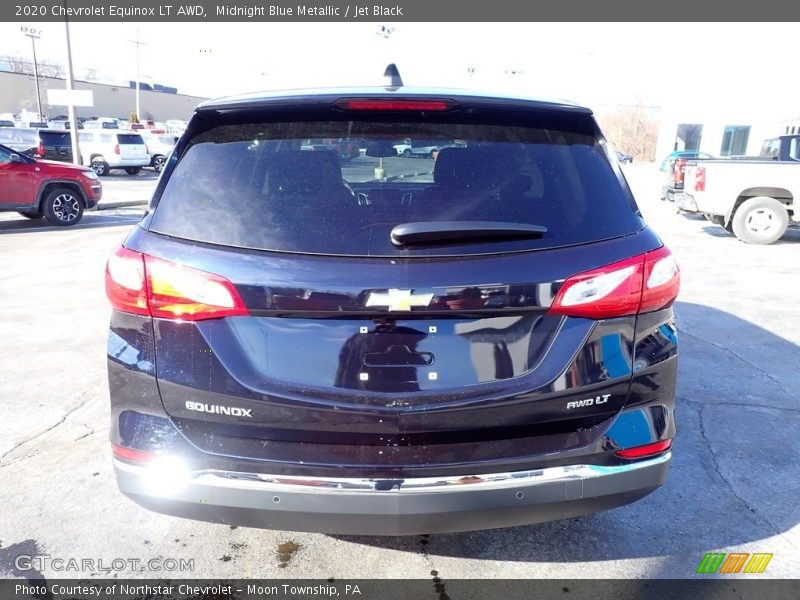 Midnight Blue Metallic / Jet Black 2020 Chevrolet Equinox LT AWD