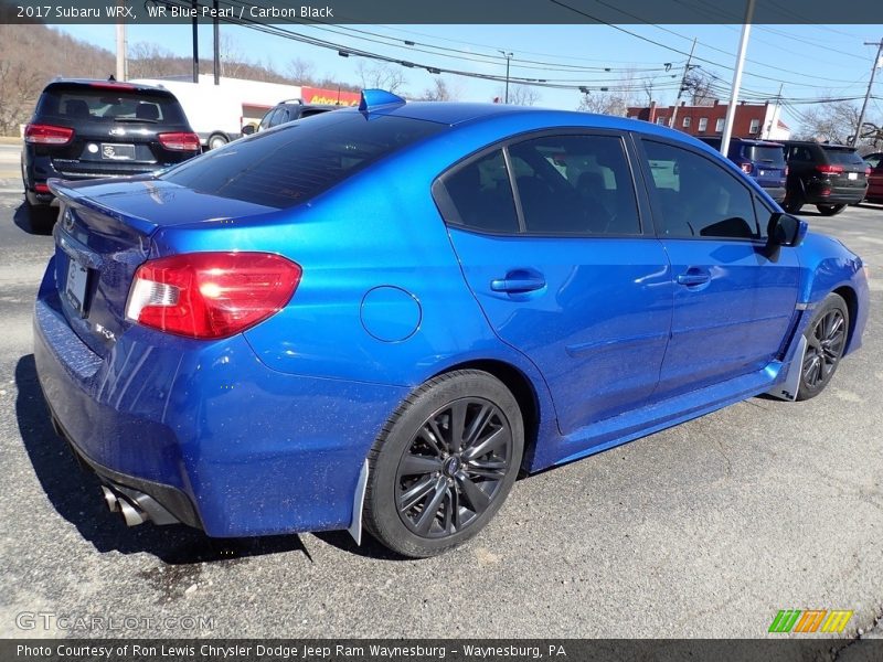 WR Blue Pearl / Carbon Black 2017 Subaru WRX