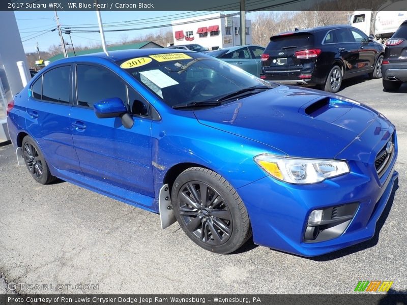 WR Blue Pearl / Carbon Black 2017 Subaru WRX