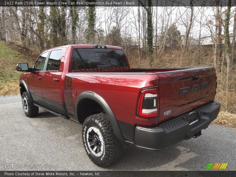Delmonico Red Pearl / Black 2022 Ram 2500 Power Wagon Crew Cab 4x4