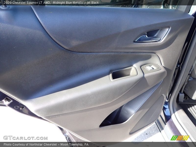 Midnight Blue Metallic / Jet Black 2020 Chevrolet Equinox LT AWD
