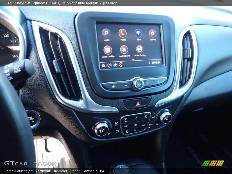 Midnight Blue Metallic / Jet Black 2020 Chevrolet Equinox LT AWD