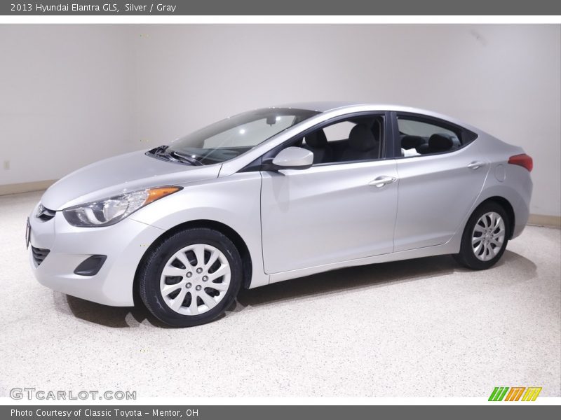 Silver / Gray 2013 Hyundai Elantra GLS