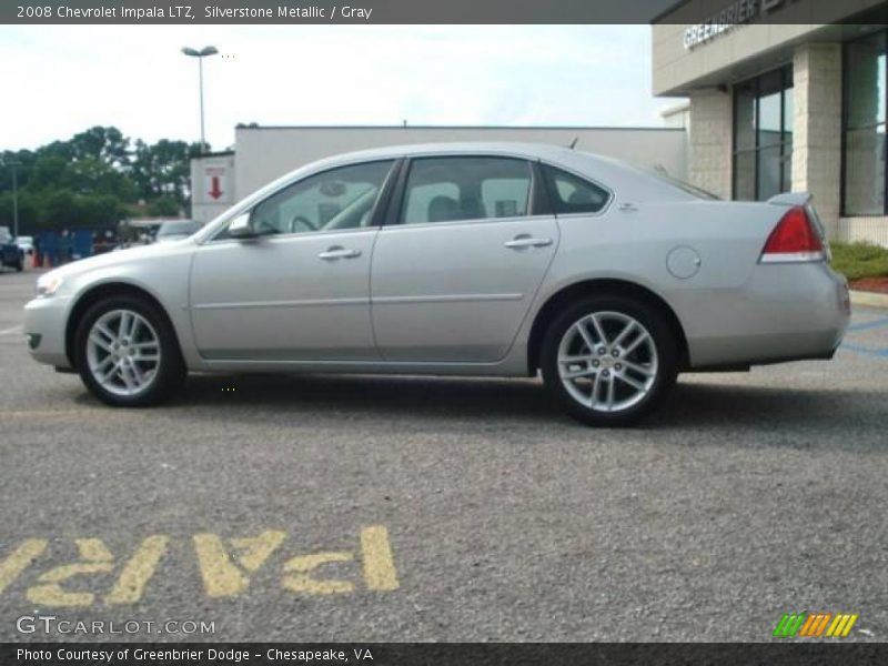 Silverstone Metallic / Gray 2008 Chevrolet Impala LTZ