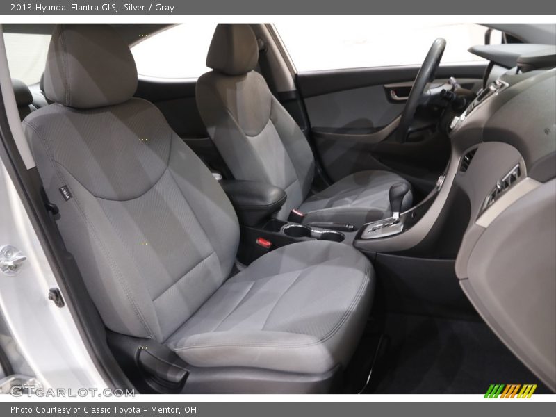Silver / Gray 2013 Hyundai Elantra GLS