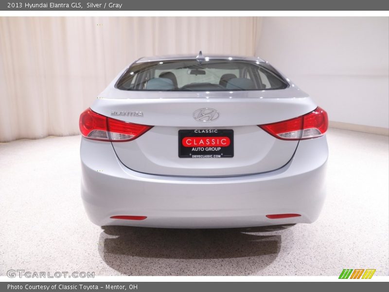 Silver / Gray 2013 Hyundai Elantra GLS