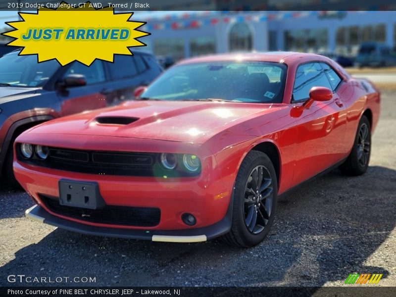 Torred / Black 2019 Dodge Challenger GT AWD