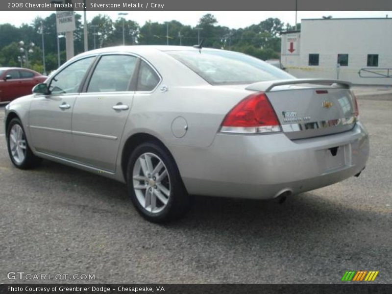 Silverstone Metallic / Gray 2008 Chevrolet Impala LTZ
