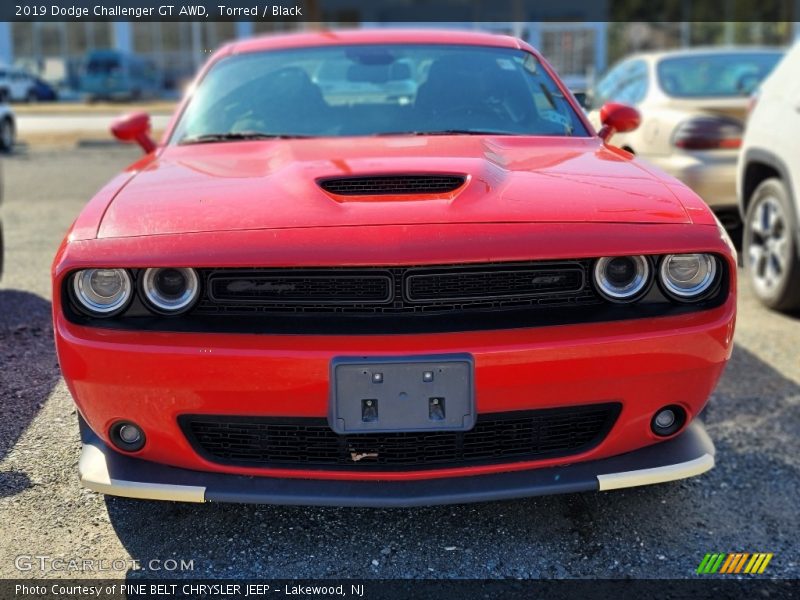 Torred / Black 2019 Dodge Challenger GT AWD