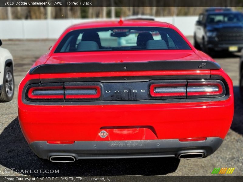 Torred / Black 2019 Dodge Challenger GT AWD