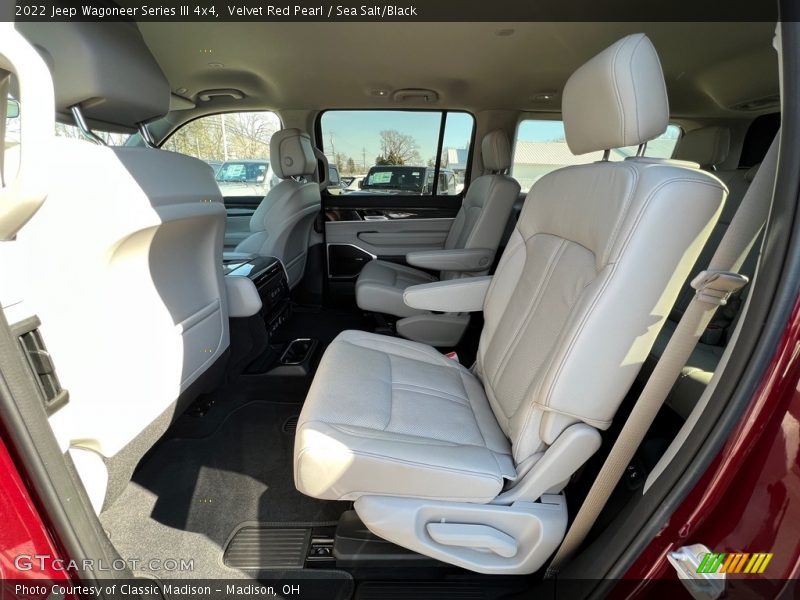 Rear Seat of 2022 Wagoneer Series III 4x4