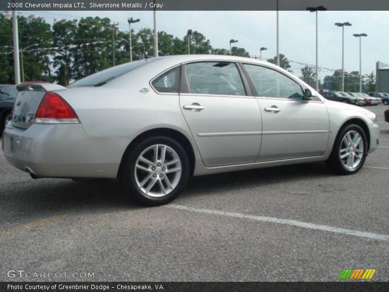 Silverstone Metallic / Gray 2008 Chevrolet Impala LTZ