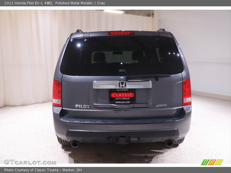 Polished Metal Metallic / Gray 2011 Honda Pilot EX-L 4WD