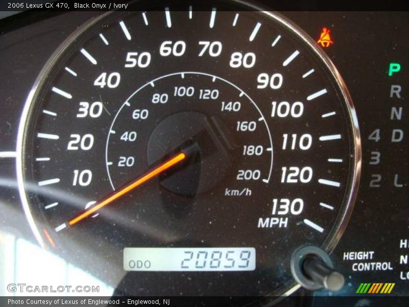 Black Onyx / Ivory 2006 Lexus GX 470