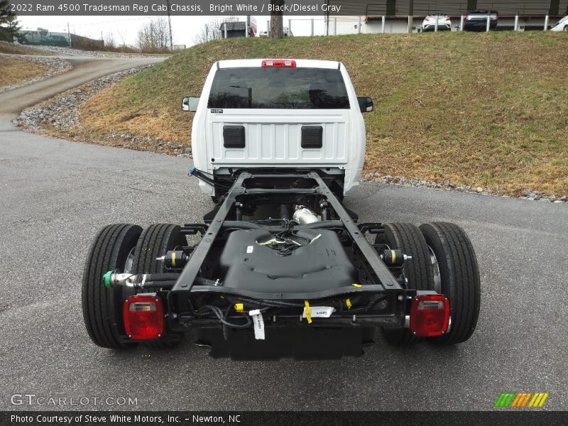 Bright White / Black/Diesel Gray 2022 Ram 4500 Tradesman Reg Cab Chassis