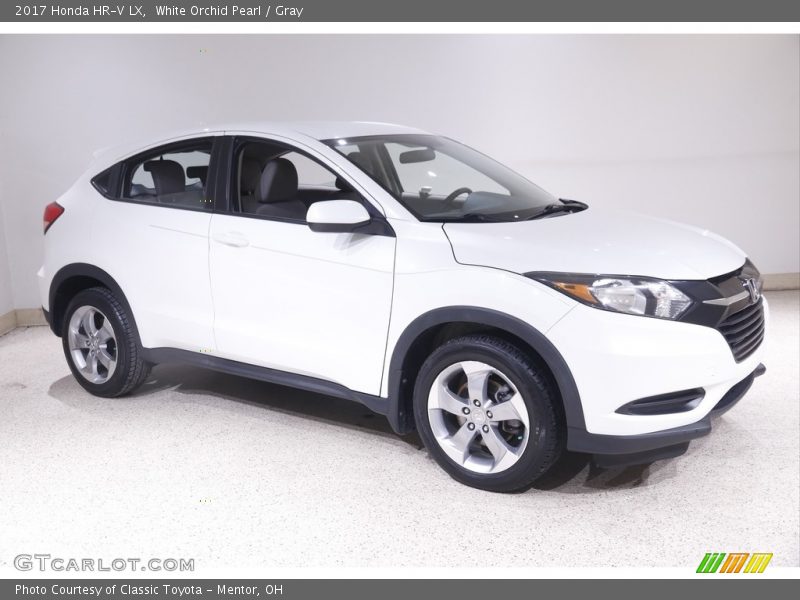 White Orchid Pearl / Gray 2017 Honda HR-V LX