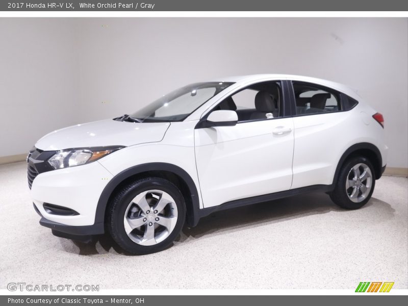 White Orchid Pearl / Gray 2017 Honda HR-V LX