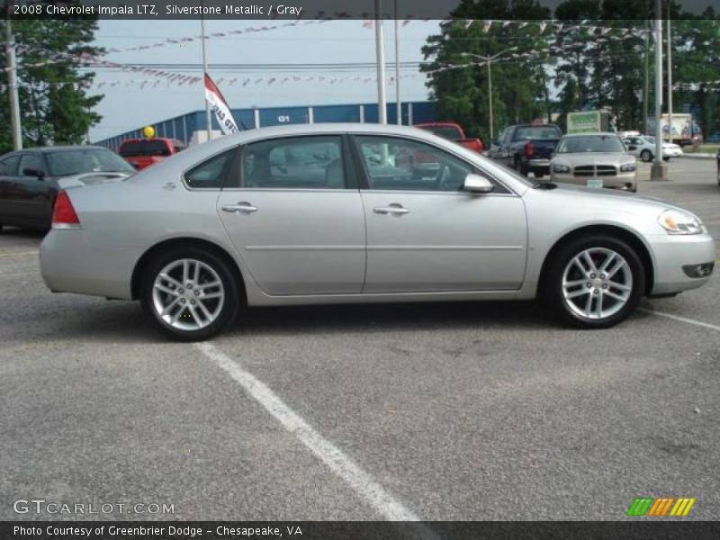 Silverstone Metallic / Gray 2008 Chevrolet Impala LTZ