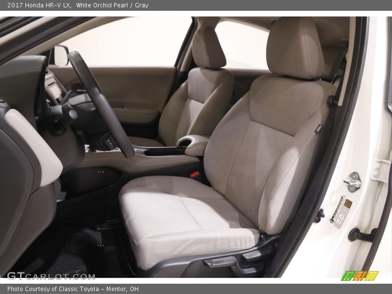 White Orchid Pearl / Gray 2017 Honda HR-V LX