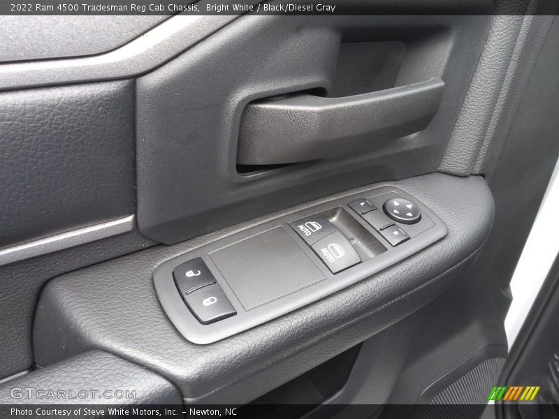Bright White / Black/Diesel Gray 2022 Ram 4500 Tradesman Reg Cab Chassis