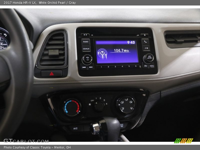 White Orchid Pearl / Gray 2017 Honda HR-V LX