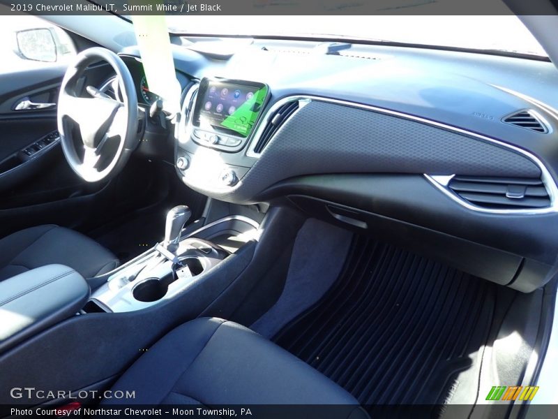 Summit White / Jet Black 2019 Chevrolet Malibu LT