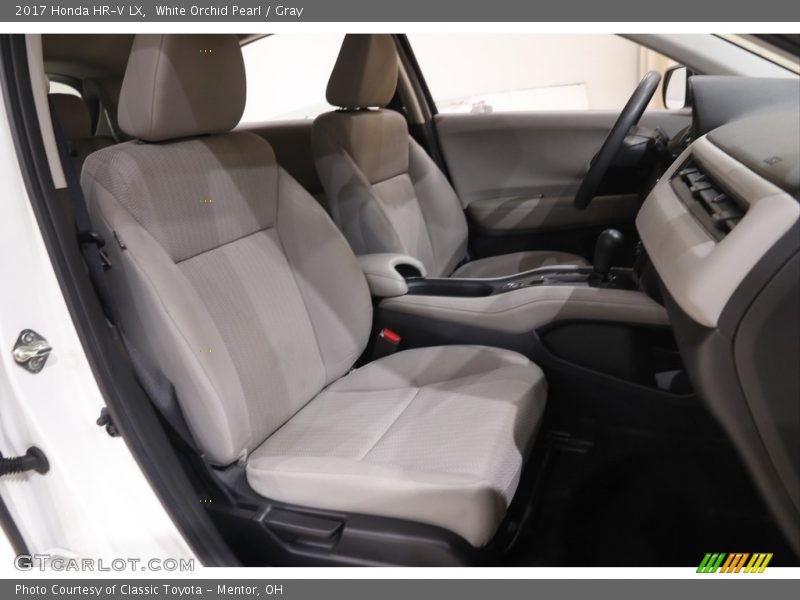 White Orchid Pearl / Gray 2017 Honda HR-V LX