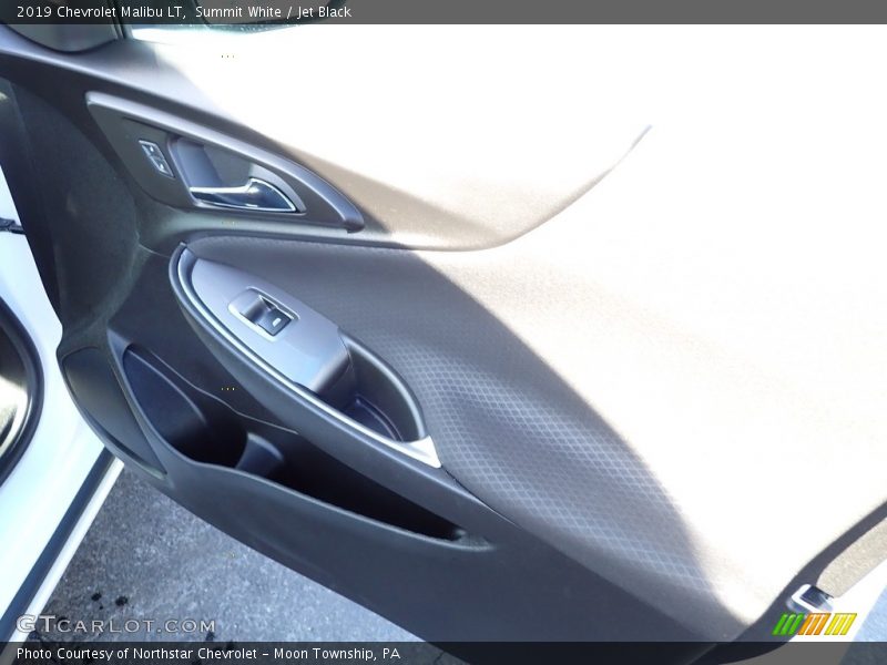 Summit White / Jet Black 2019 Chevrolet Malibu LT