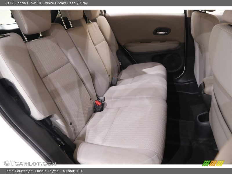 White Orchid Pearl / Gray 2017 Honda HR-V LX