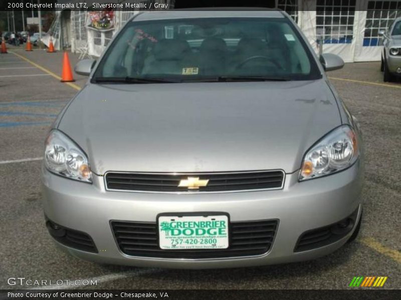 Silverstone Metallic / Gray 2008 Chevrolet Impala LTZ