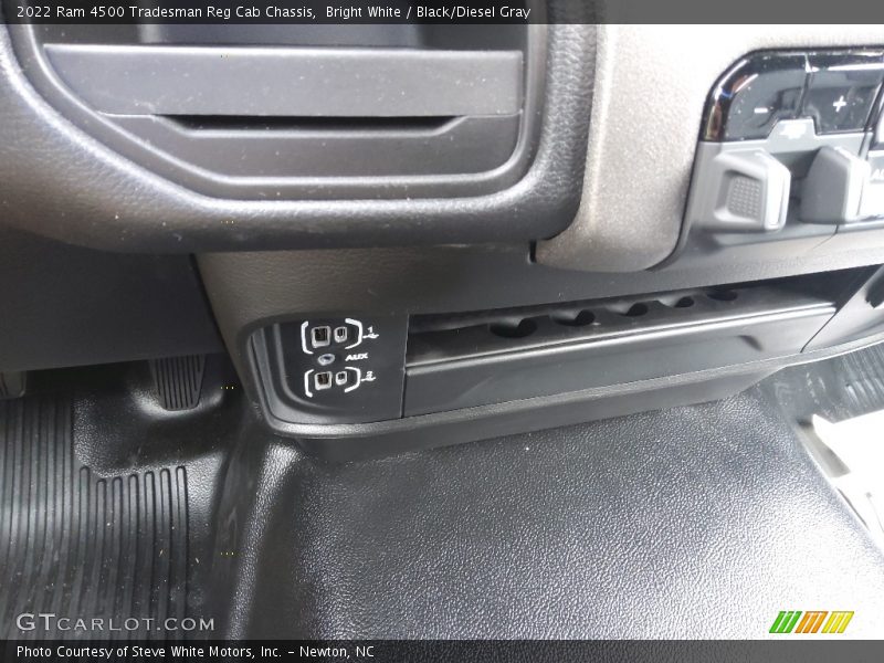 Bright White / Black/Diesel Gray 2022 Ram 4500 Tradesman Reg Cab Chassis