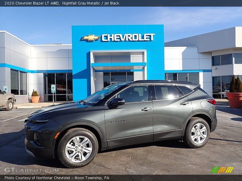 Nightfall Gray Metallic / Jet Black 2020 Chevrolet Blazer LT AWD
