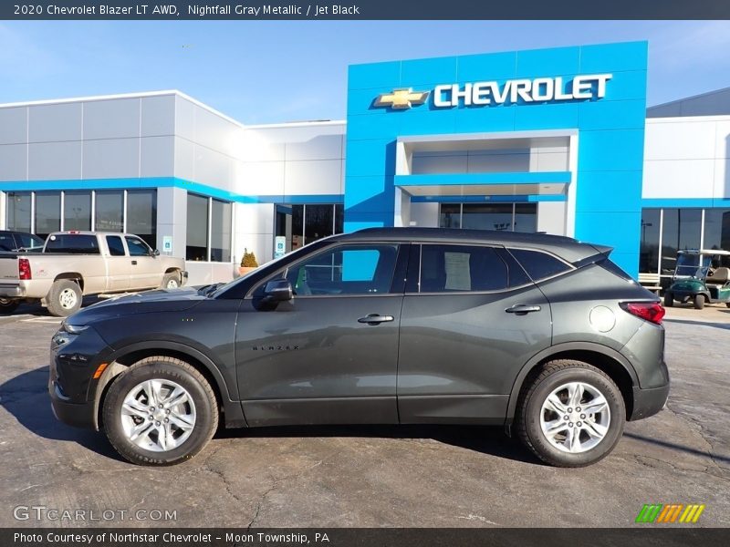 Nightfall Gray Metallic / Jet Black 2020 Chevrolet Blazer LT AWD