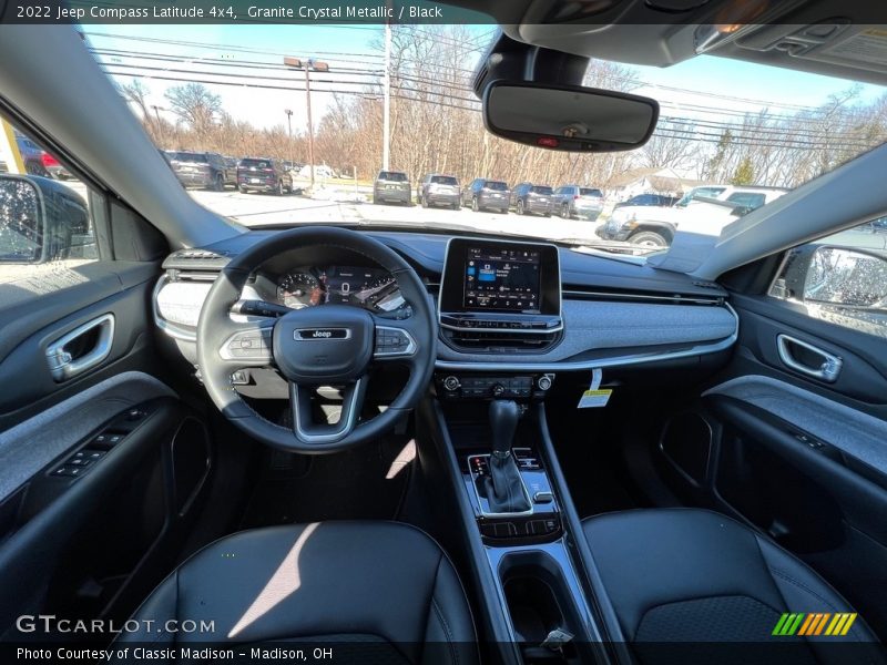 Granite Crystal Metallic / Black 2022 Jeep Compass Latitude 4x4