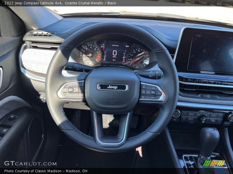 Granite Crystal Metallic / Black 2022 Jeep Compass Latitude 4x4