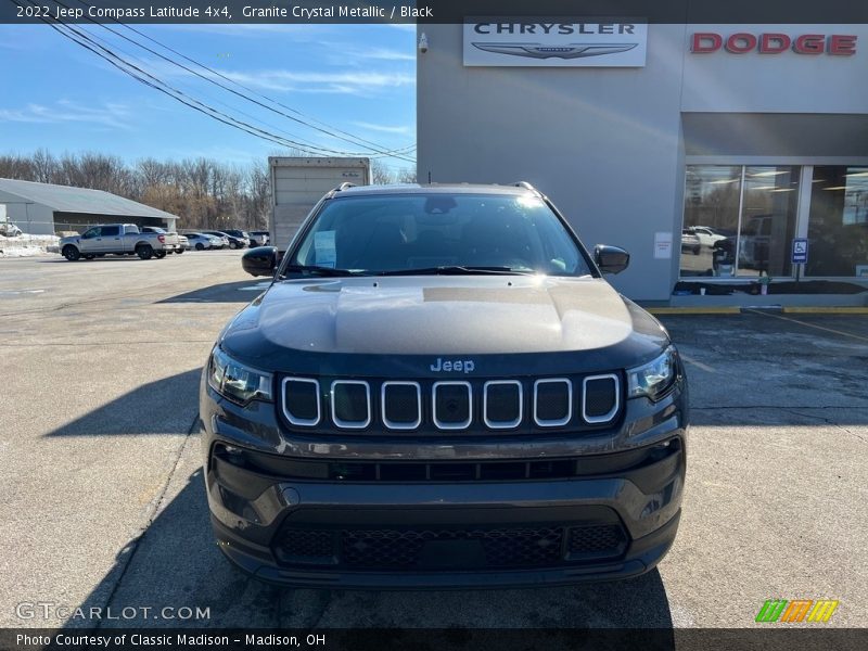 Granite Crystal Metallic / Black 2022 Jeep Compass Latitude 4x4