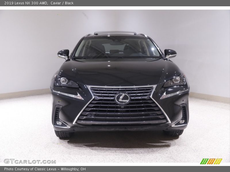 Caviar / Black 2019 Lexus NX 300 AWD