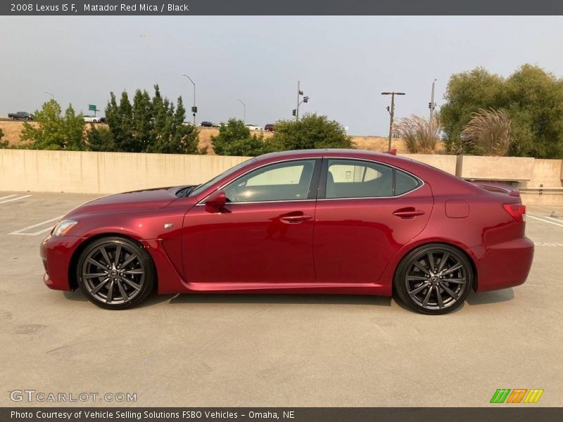  2008 IS F Matador Red Mica