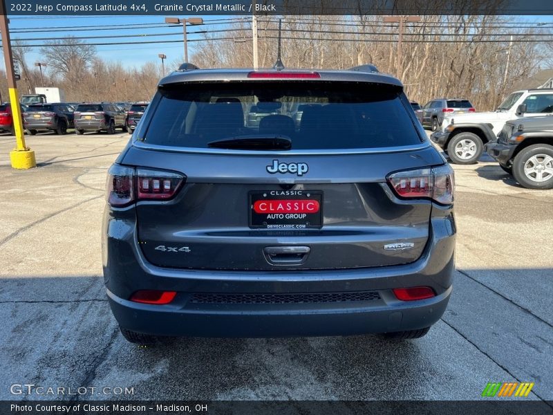 Granite Crystal Metallic / Black 2022 Jeep Compass Latitude 4x4